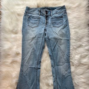 American Eagle stretch Artist flare jeans